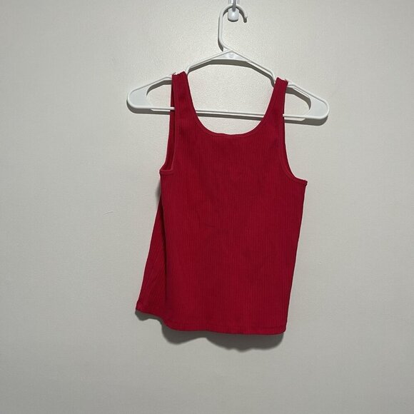 Anthropologie Daily Practice Henley Ribbed 2 Piece Lounge‎ Set Tank Joggers Pink - Picture 8 of 13